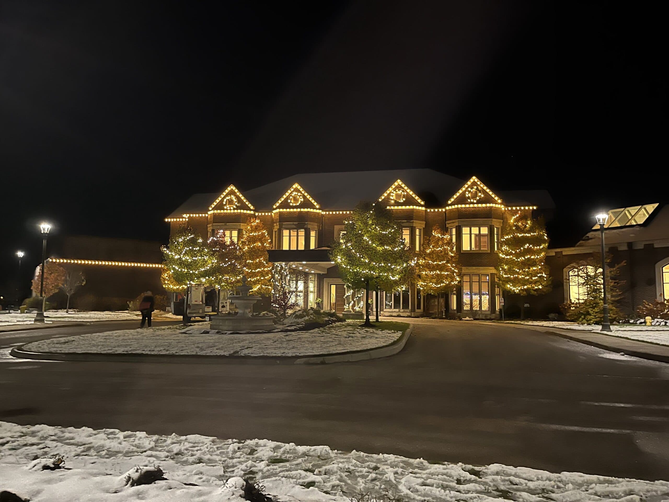 Govee Light Installation by We Install Christmas Lights, London Ontario
